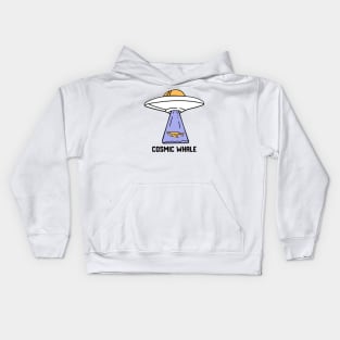 Cosmic Whale Kids Hoodie